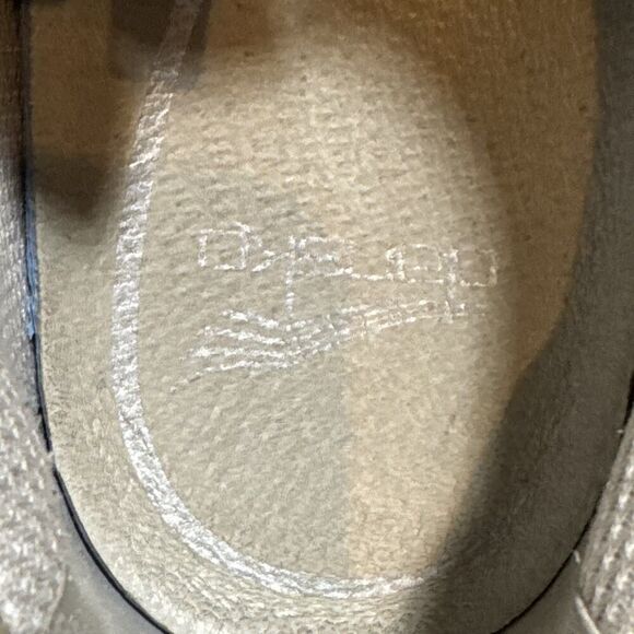 Dansko Leela Lace Up Sneakers Womens Size Eu 36 US 6 Taupe Tan Brown Nubuck - Picture 9 of 12